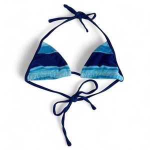 Express terrycloth bikini top